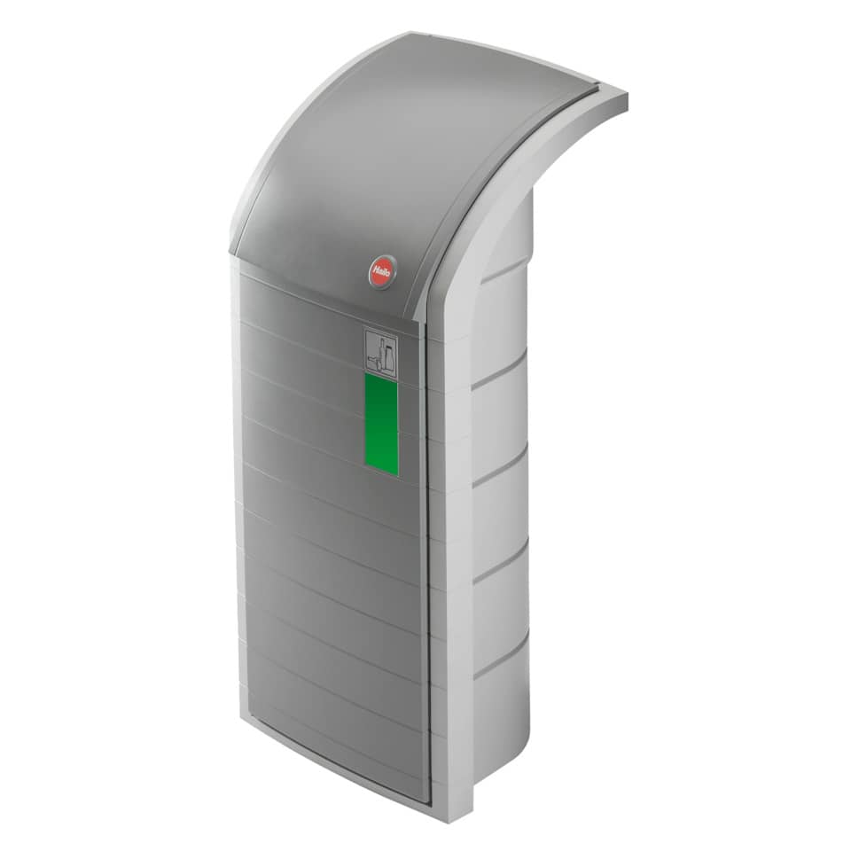 Abfall-/Wertstoffsammler ProfiLine WSB Design XXXL - 120 Liter, eckig, grau