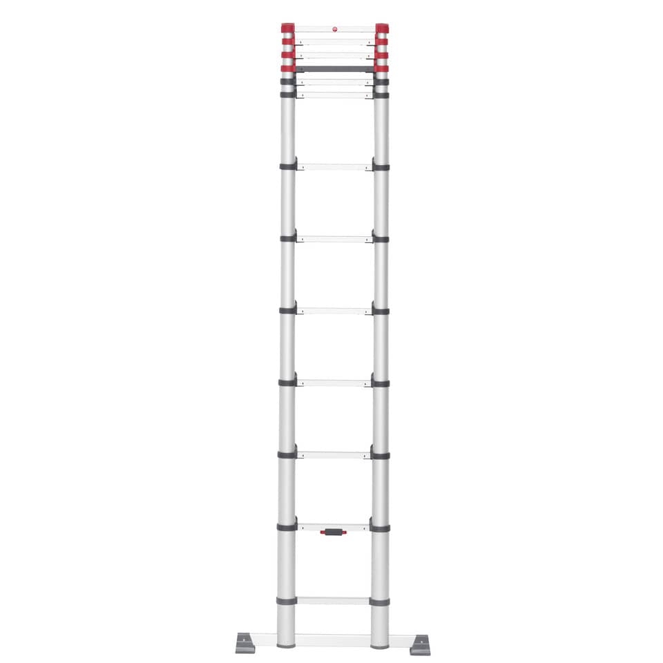 Alu-Sicherheits-Teleskopleiter T80 FlexLine - 13 Sprossen