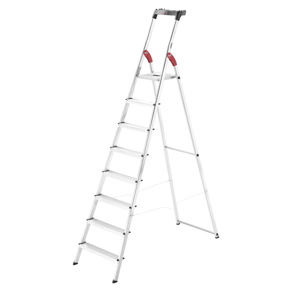 Alu-Sicherheitsleiter L60 StandardLine - 8 Stufen