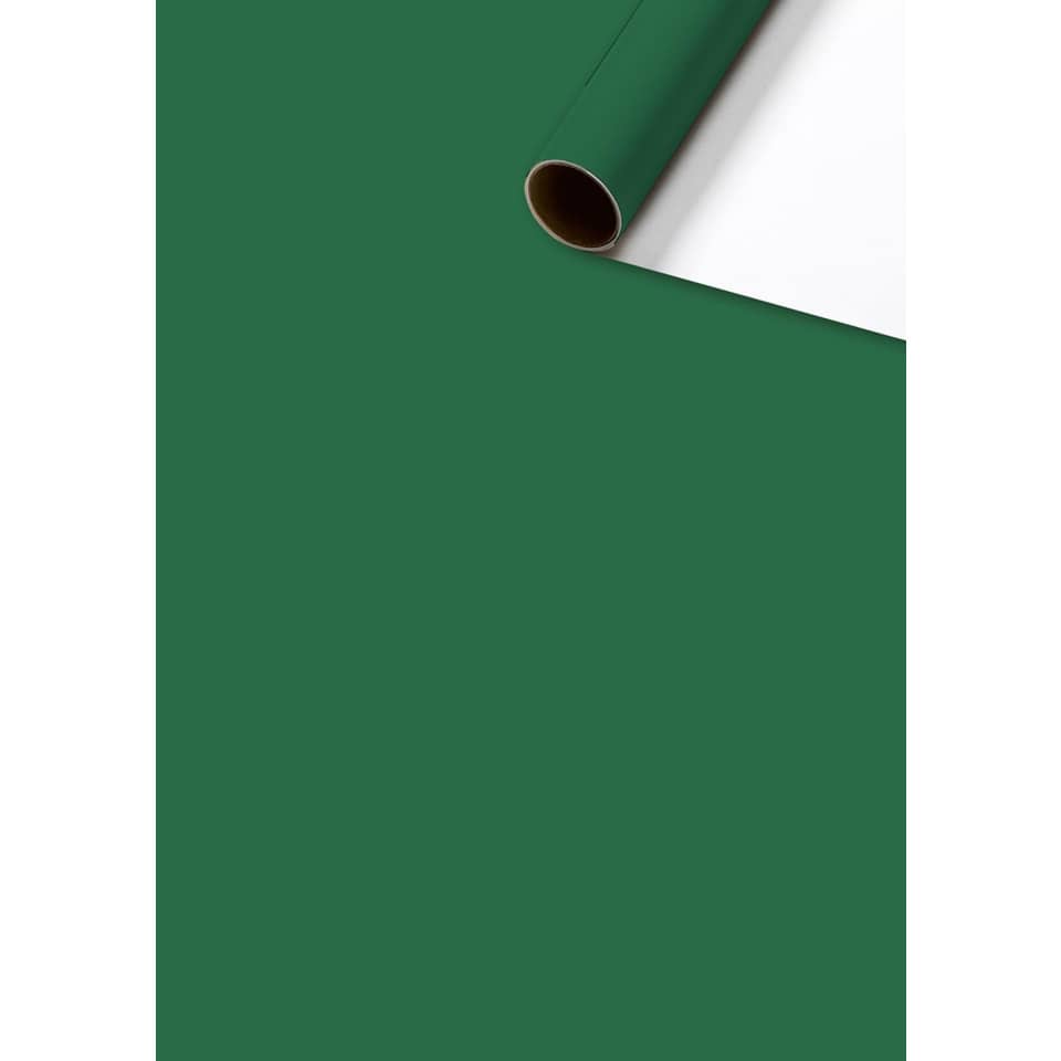Geschenkpapierrolle - 70 cm x 5 m, dunkelgrün