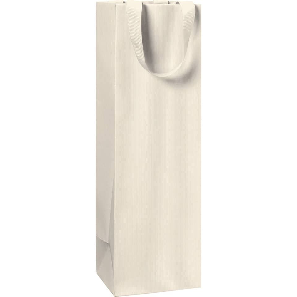 Flaschentragetasche One Colour - 11 x 36 x 10,5 cm, beige