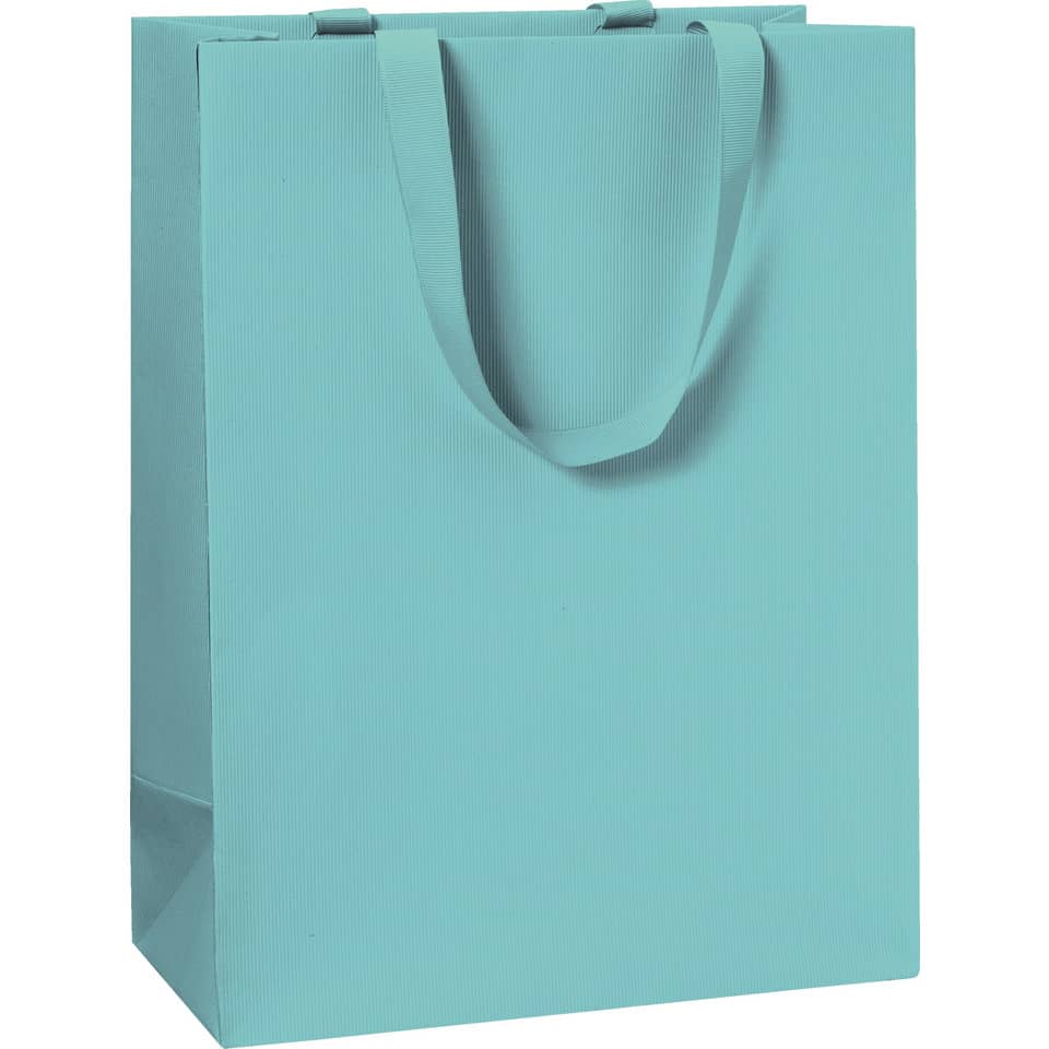 Geschenktragetasche One Colour - 23 x 30 x 13 cm, hellblau
