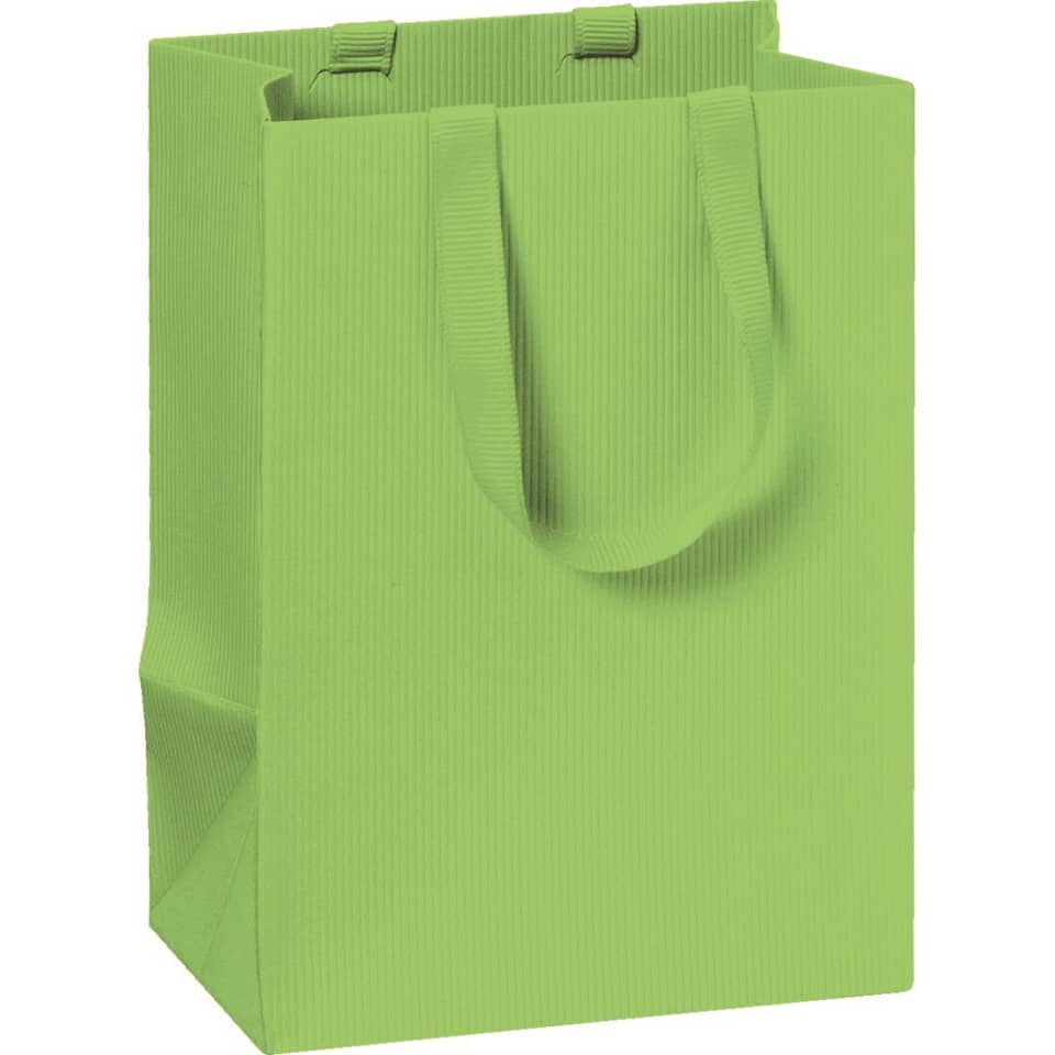 Geschenktragetasche One Colour - 10 x 14 x 8 cm, hellgrün