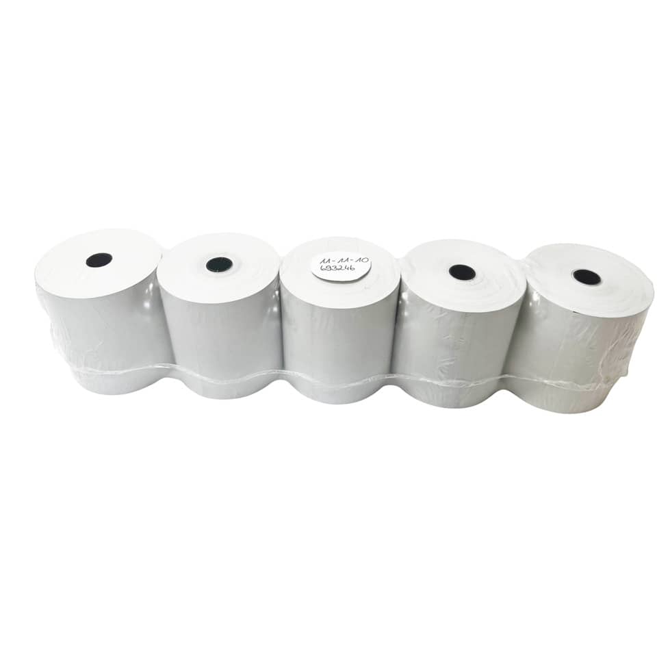 Thermorolle - 80-80-12 mm, 80 m, weiß