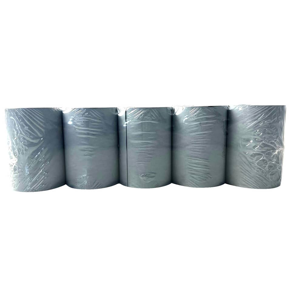 Öko Thermorolle - 57-40-12mm, 19 m, weiß, 5er Pack