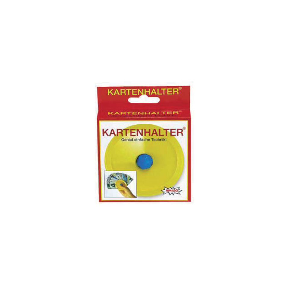 Kartenhalter gelb