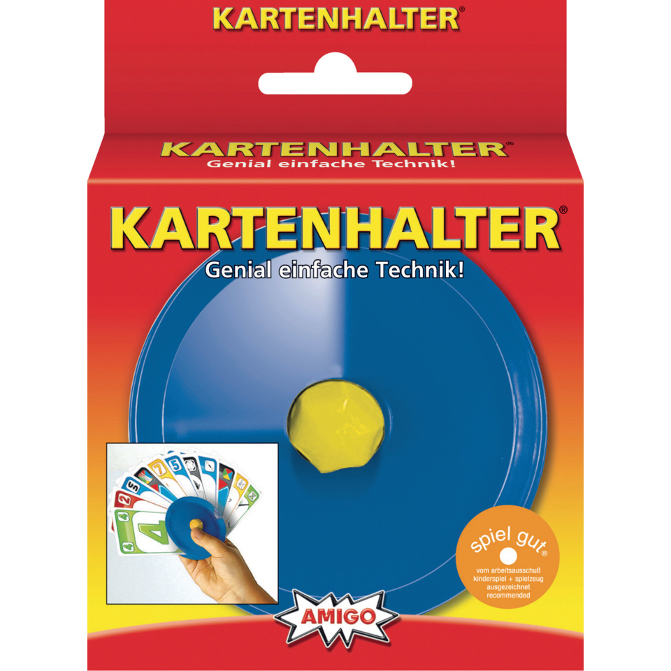 Kartenhalter blau