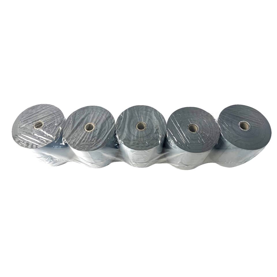 Öko Thermopapierrolle - 80-80-12mm, blau, 5er Pack