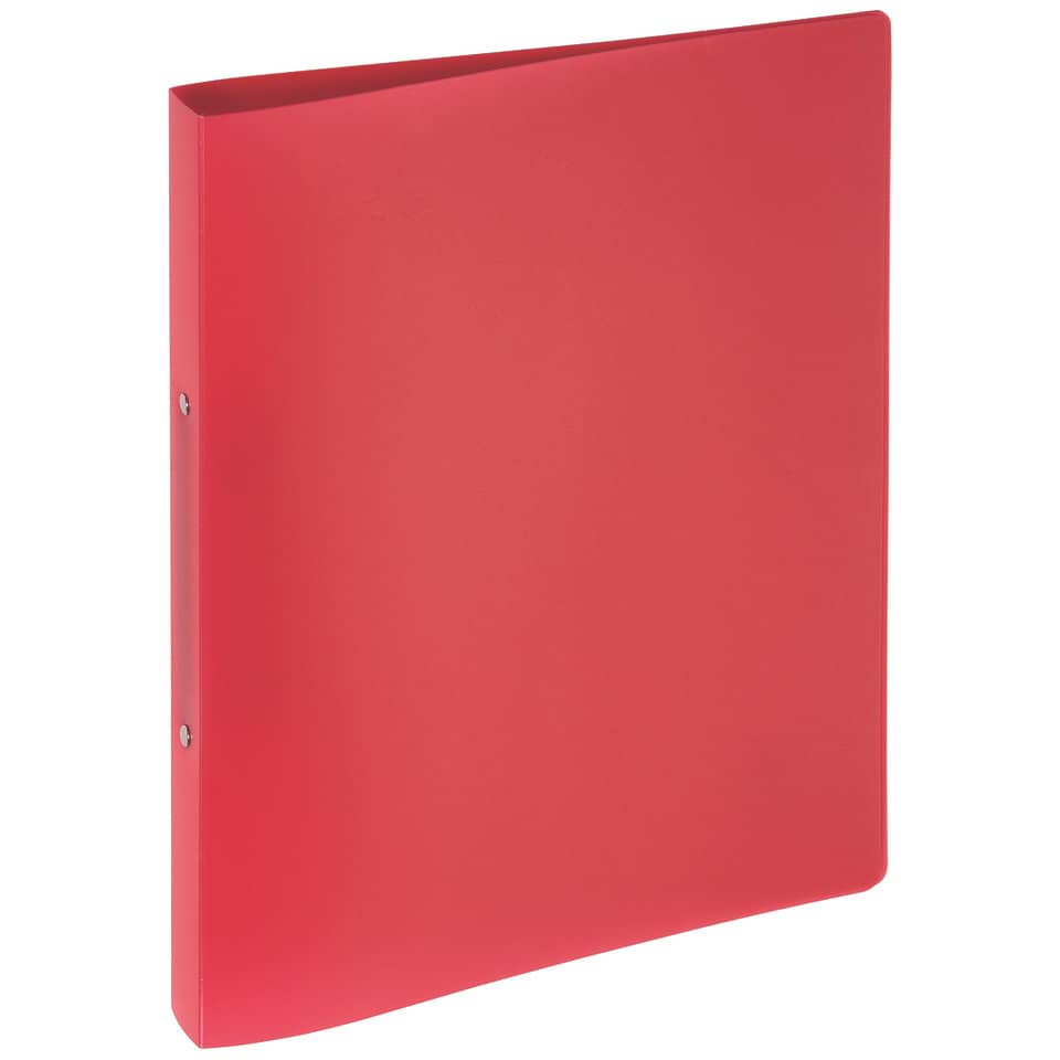 Ringbuch LucyColours - A4, 2-Ring, Ring-Ø 25 mm, rot