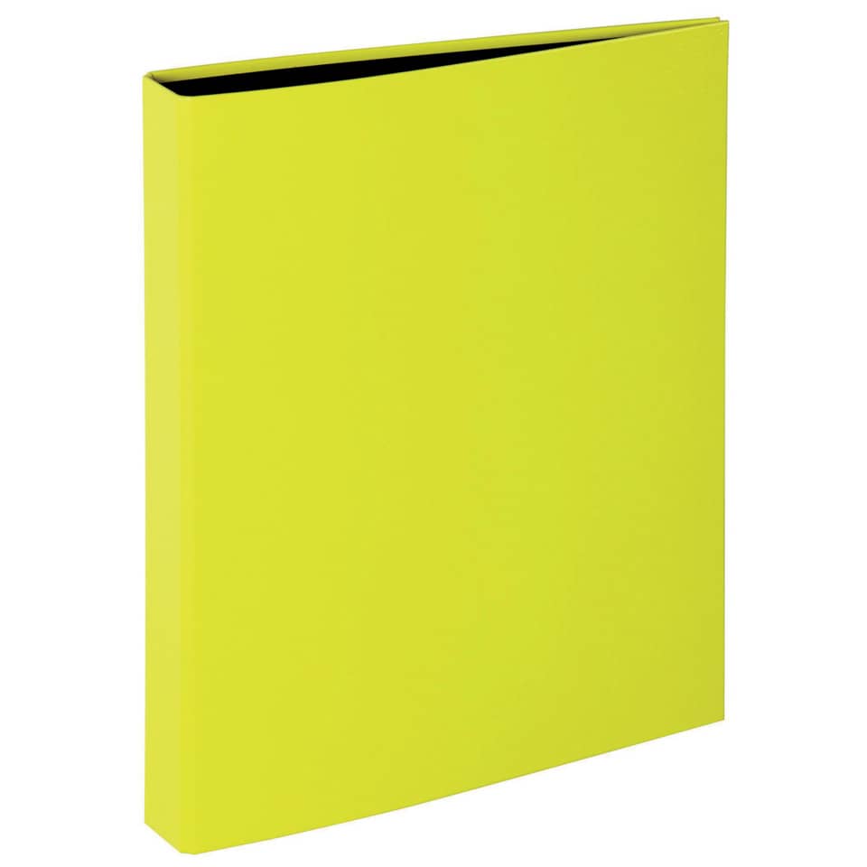 Ringbuch Trend - A4, 2-Ring, Ring-Ø 20 mm, lime