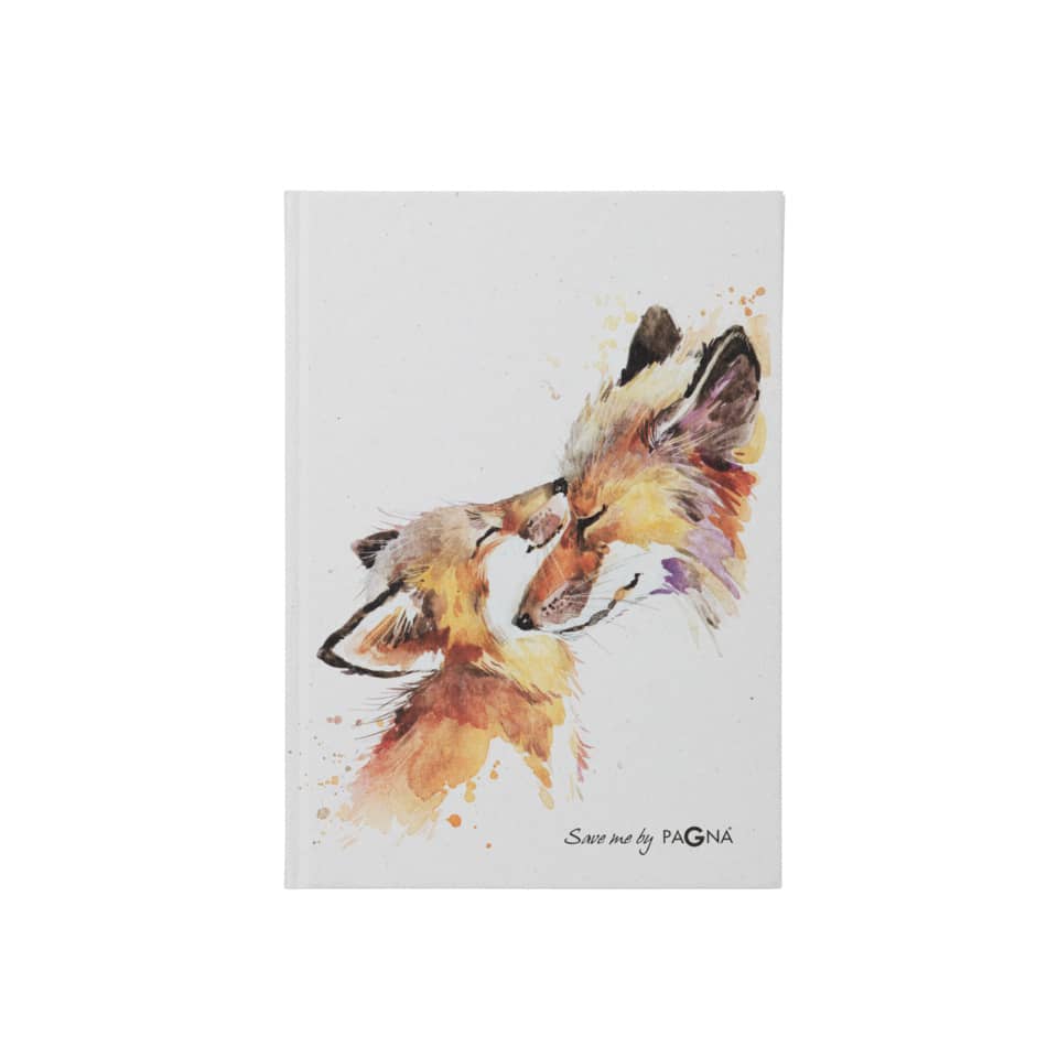 Notizbuch Save me No.2 - Fuchs, A5, 128 Seiten