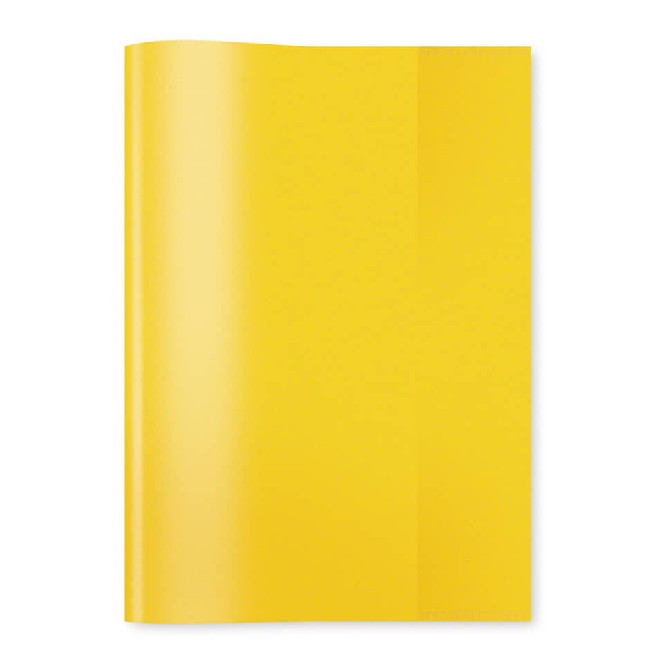 7491 Heftschoner PP - A4, transparent/gelb