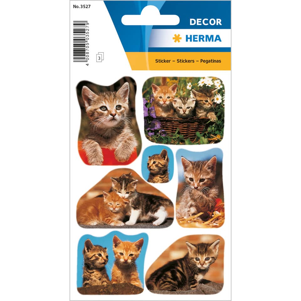 3527 Sticker DECOR Katzenfotos