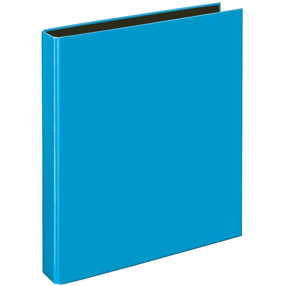 Ringbuch VELOCOLOR®, 2-D-Ring-Mechanik, 25 mm, A4, 258 x 318 mm, hellblau