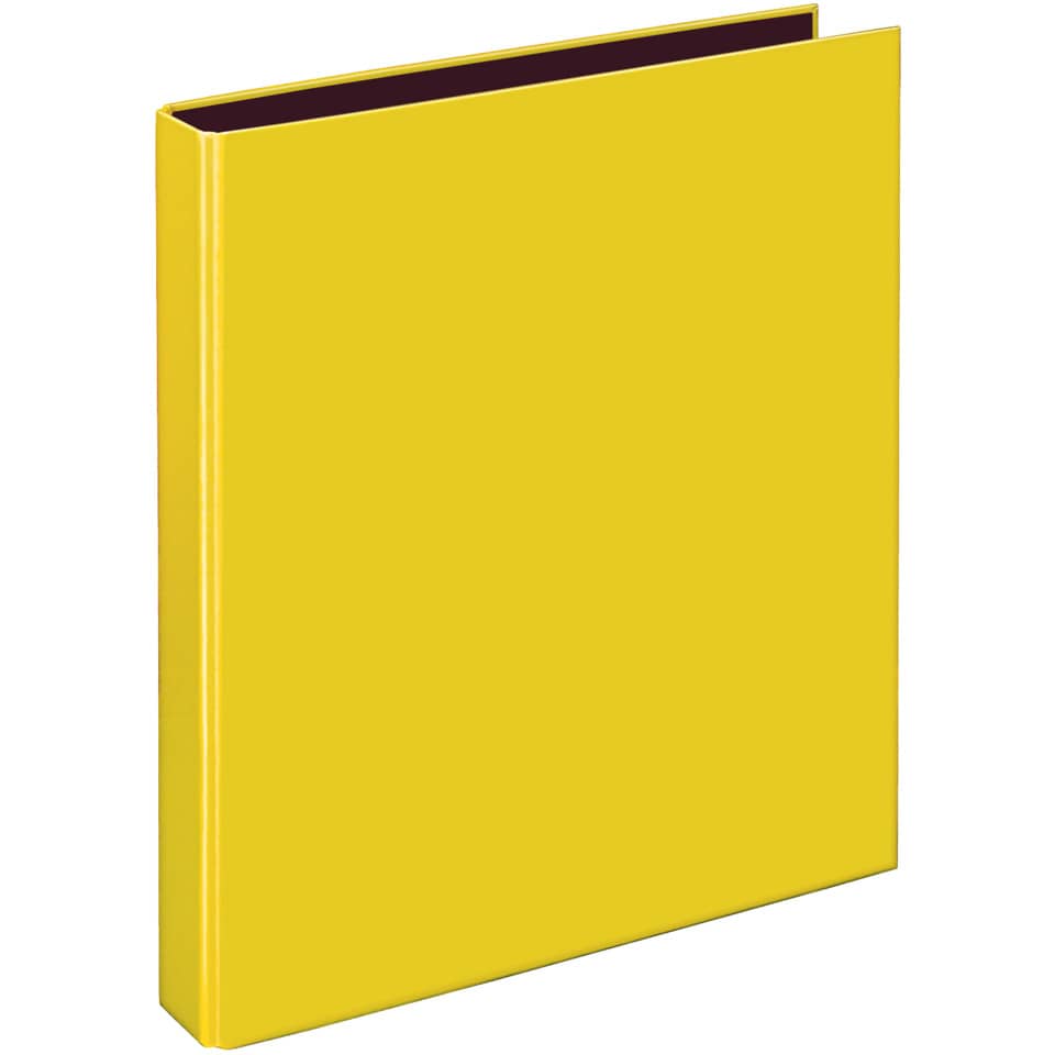 Ringbuch VELOCOLOR®, 2-D-Ring-Mechanik, 25 mm, A4, 258 x 318 mm, gelb