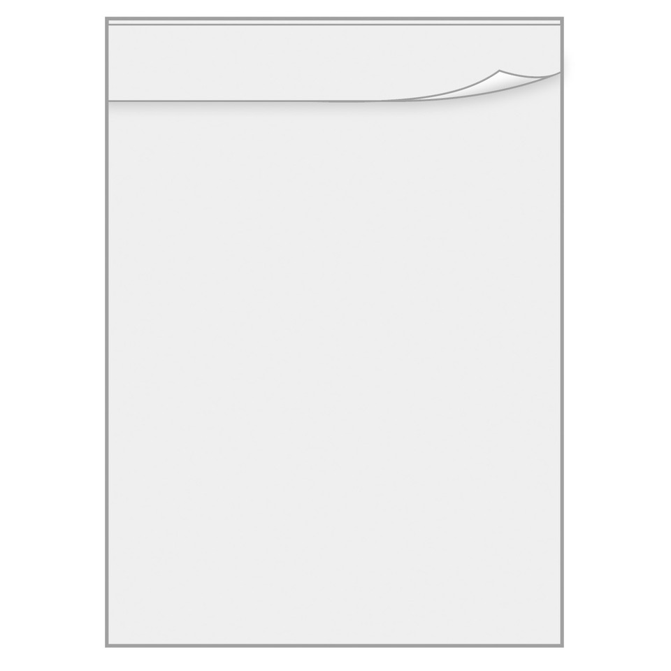 Übungsschreibfolie DIN A5, PVC, 10er Packg., blendfrei transparent
