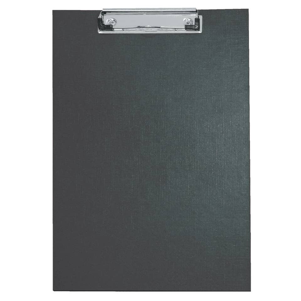 Klemmbrett - A4, PVC, schwarz