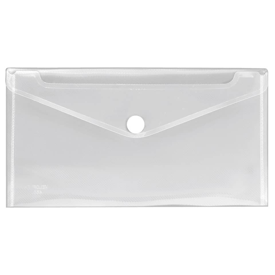 Dokumentenhülle Serie Crystal - transparent, DIN lang, PP-Folie