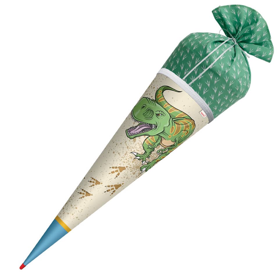 Schultüte Räuber Reißzahn - rund, 70 cm