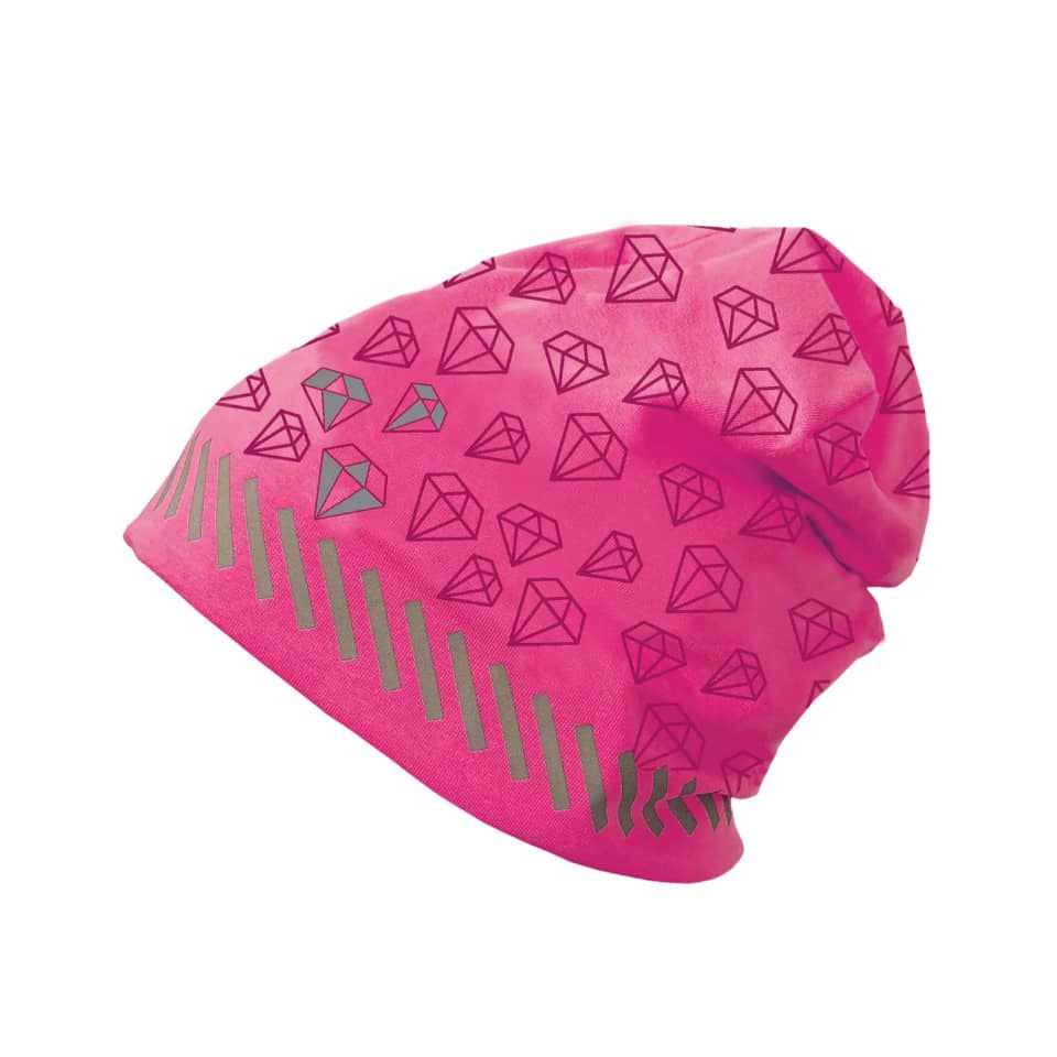 Mütze ReflActions Diamant - pink