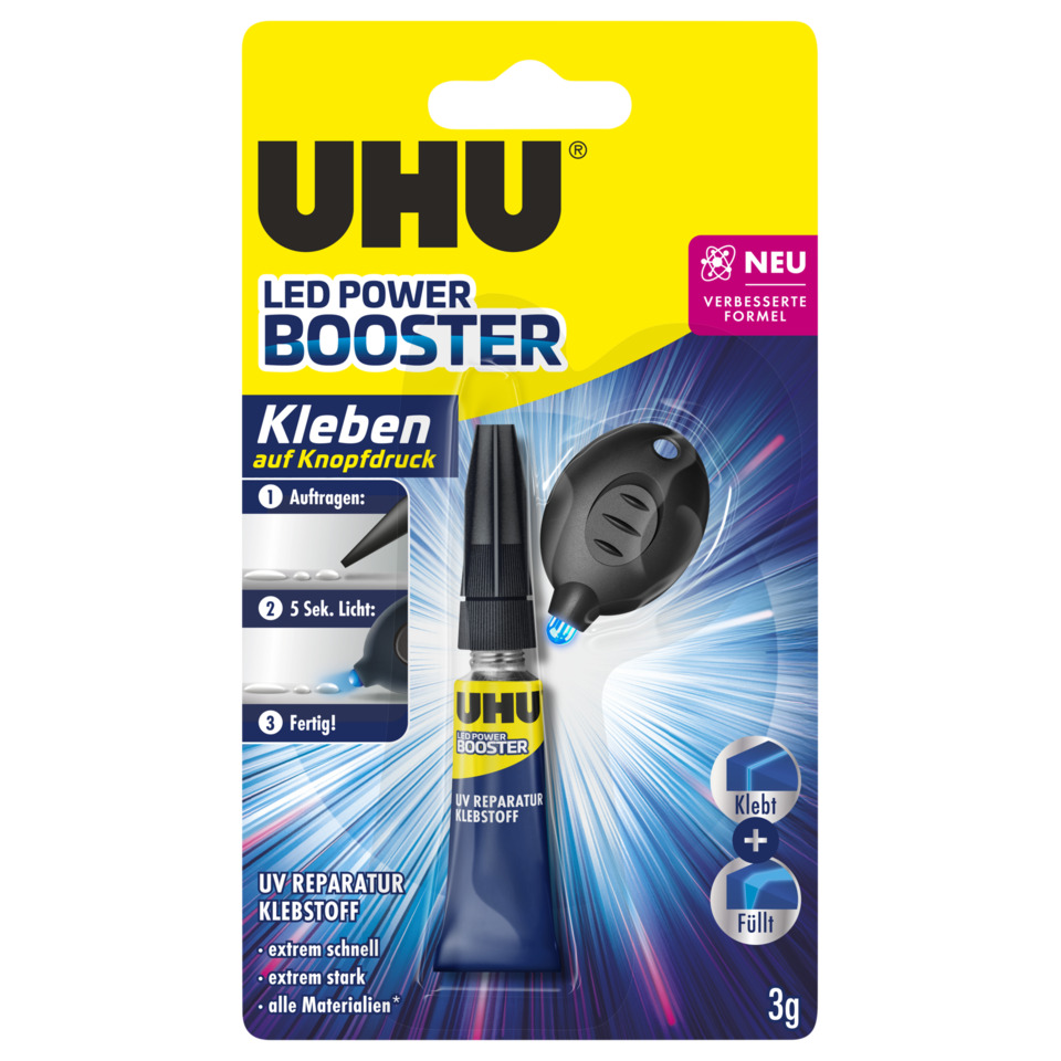 Sekundenkleber LED-LIGHT BOOSTER Gel - 3 g