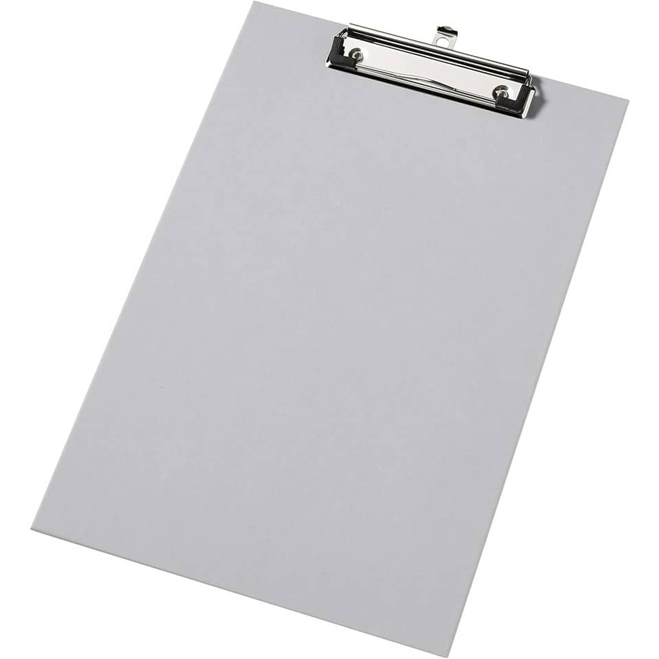 Schreibplatte Grey Elegance - A4, grau