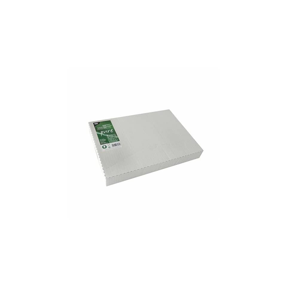 Sahneabdeckpapier "pure" - 32 x 22 cm, 1000 Blatt, weiß mit Palmwachsbeschichtung