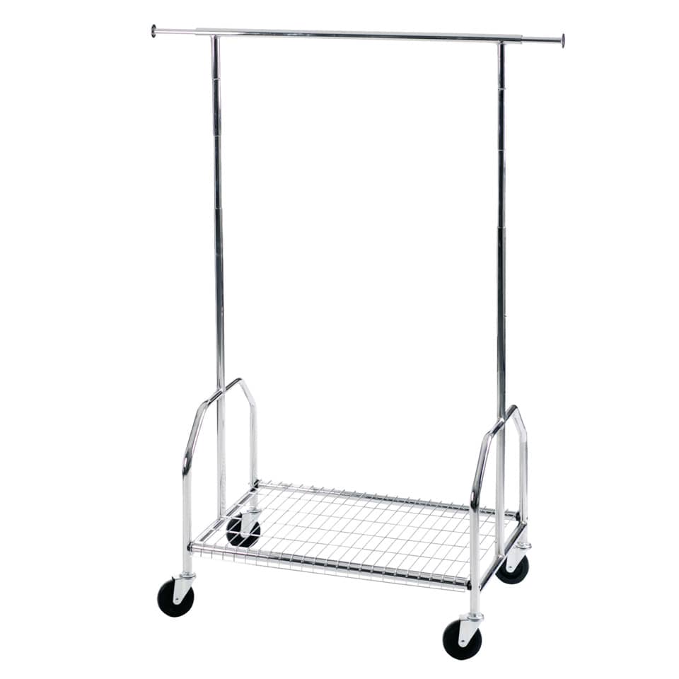 Garderobenständer 2830 - 90 x 130-170 x 54 cm, fahrbar