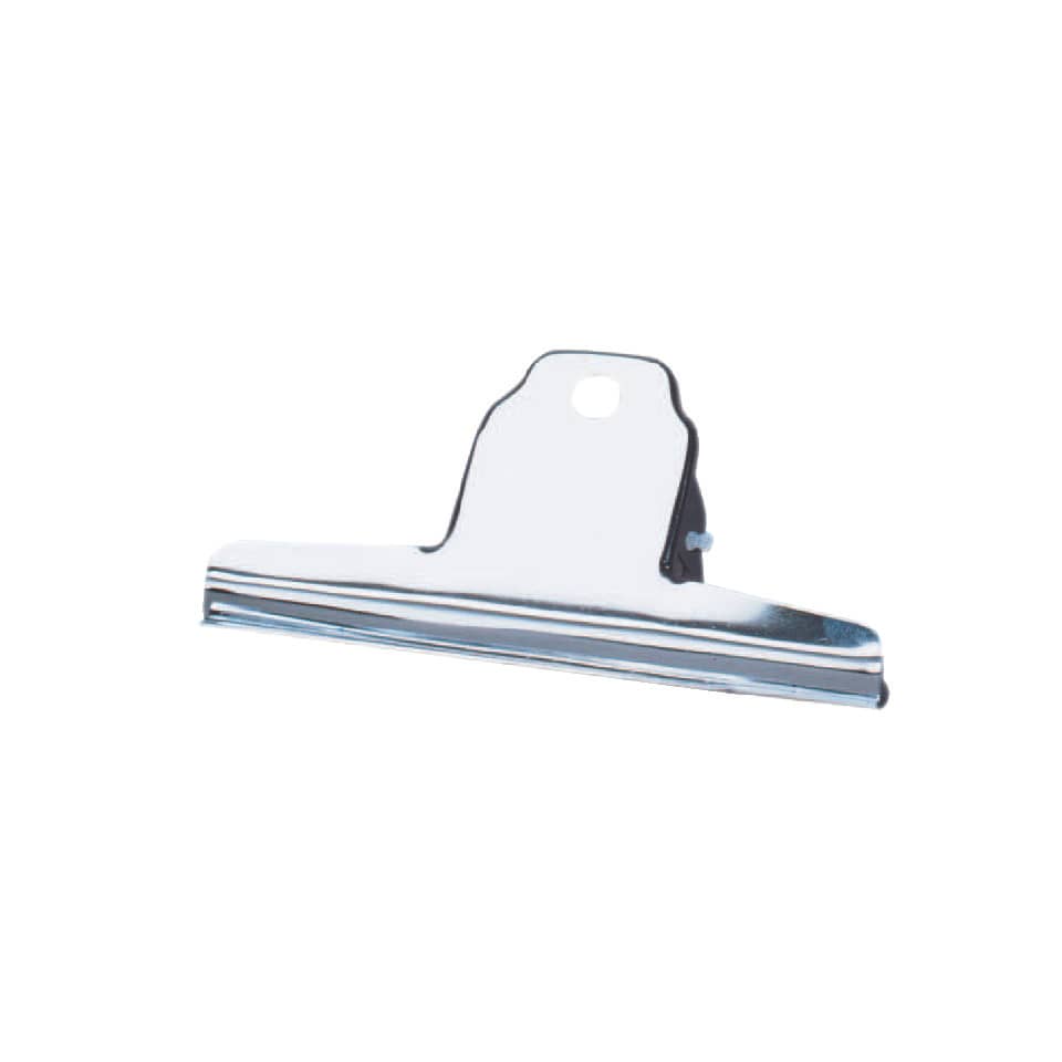 Briefklemmern - Metall lackiert, 150 mm, Klemmvolumen 45 mm, vernickelt, 10 Stück