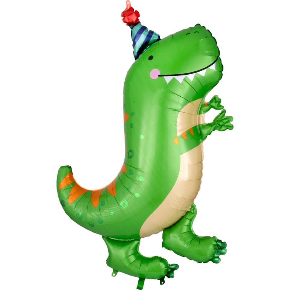 Folienballon Party Dinosaurier - 66 x 86 cm