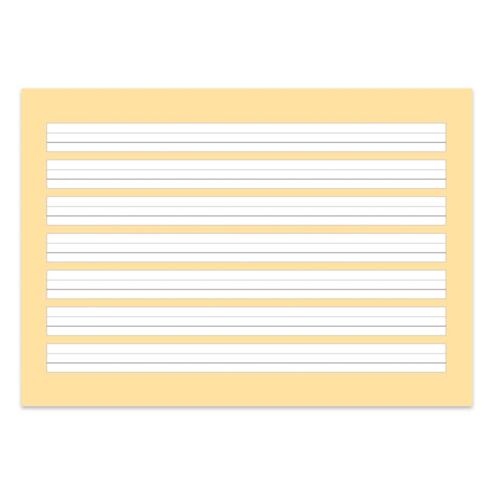 Schreiblernheft PREMIUM LIN 1q - A5 quer, 90 g/qm, 16 Blatt