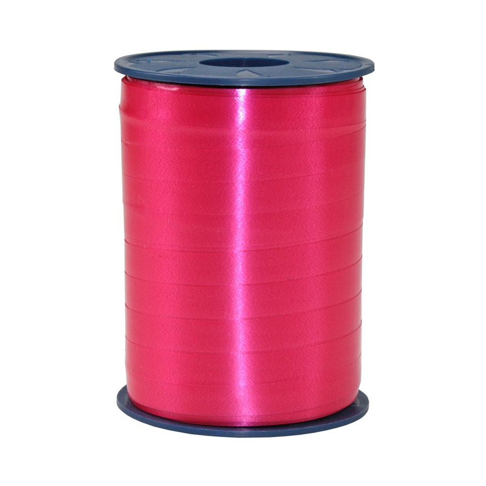 Ringelband - 10 mm x 250 m, hellrot