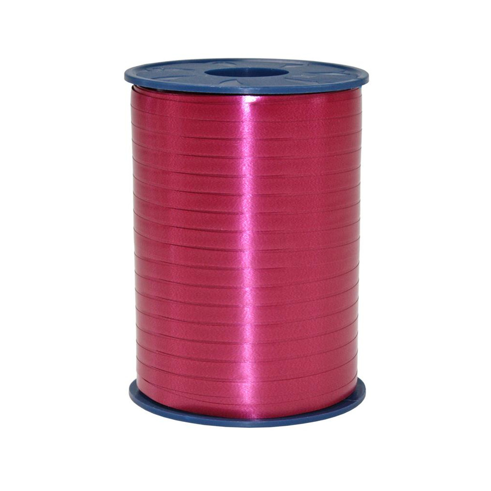 Ringelband - 10 mm x 250 m, dunkelrot
