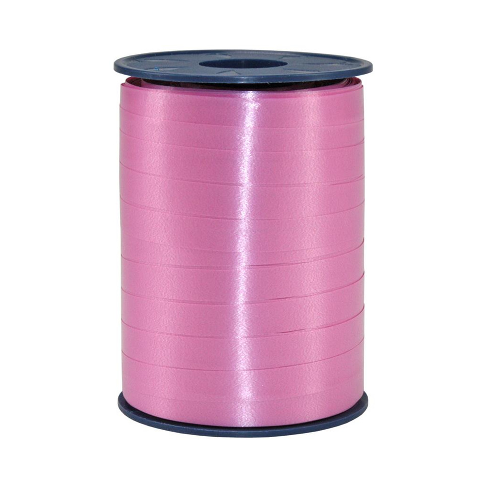 Ringelband - 10 mm x 250 m, rosa