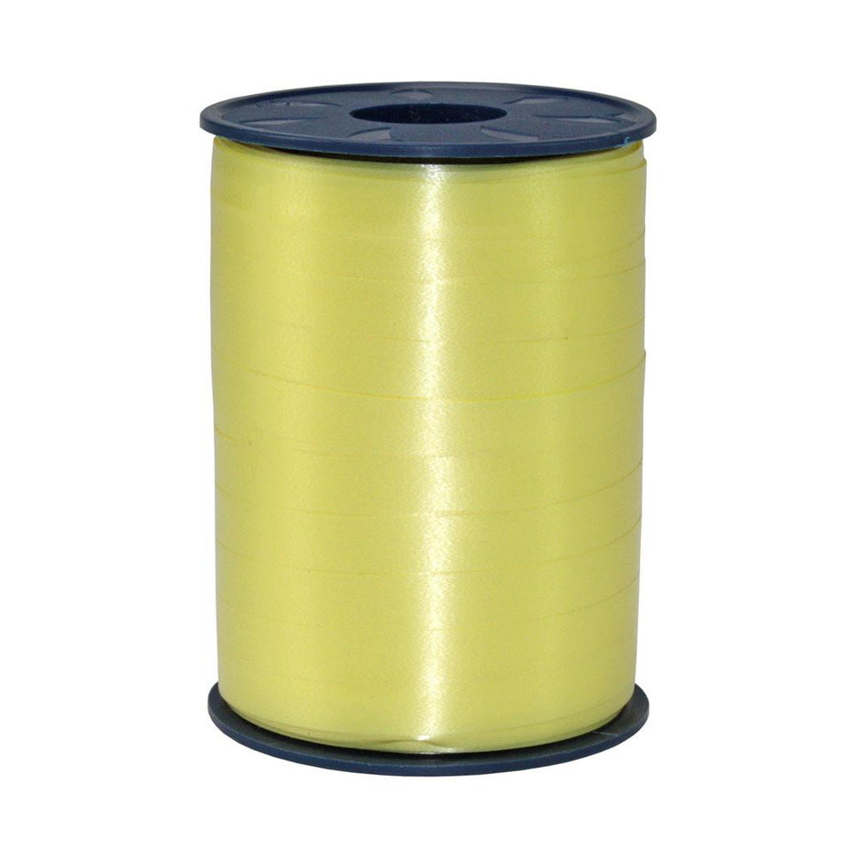 Ringelband - 10 mm x 250 m, hellgelb
