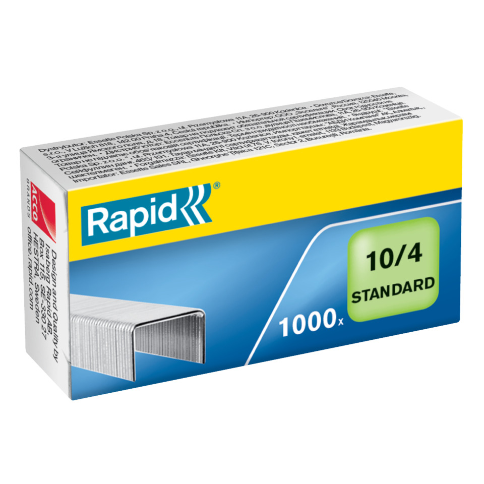 Heftklammern No. 10 - Standard, verzinkt, 1000 Stück