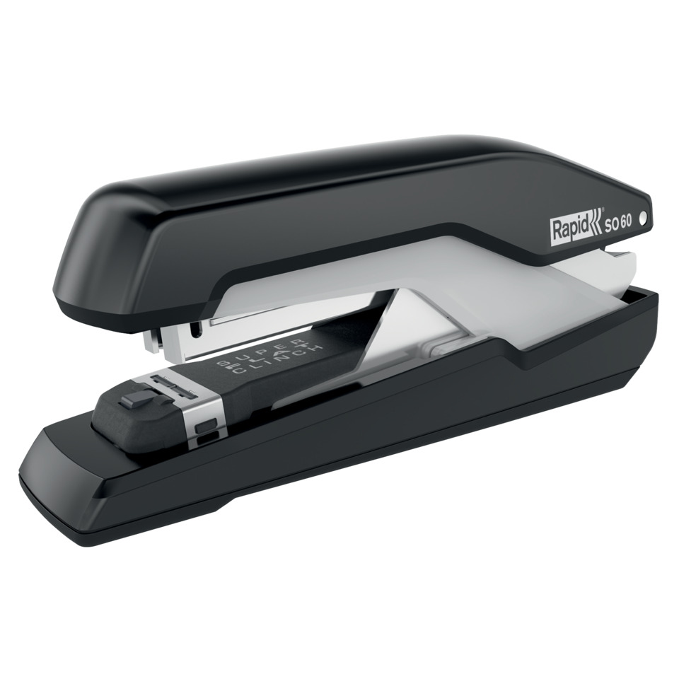 Heftgerät Supreme SO60 - Metall, 60 Blatt, schwarz