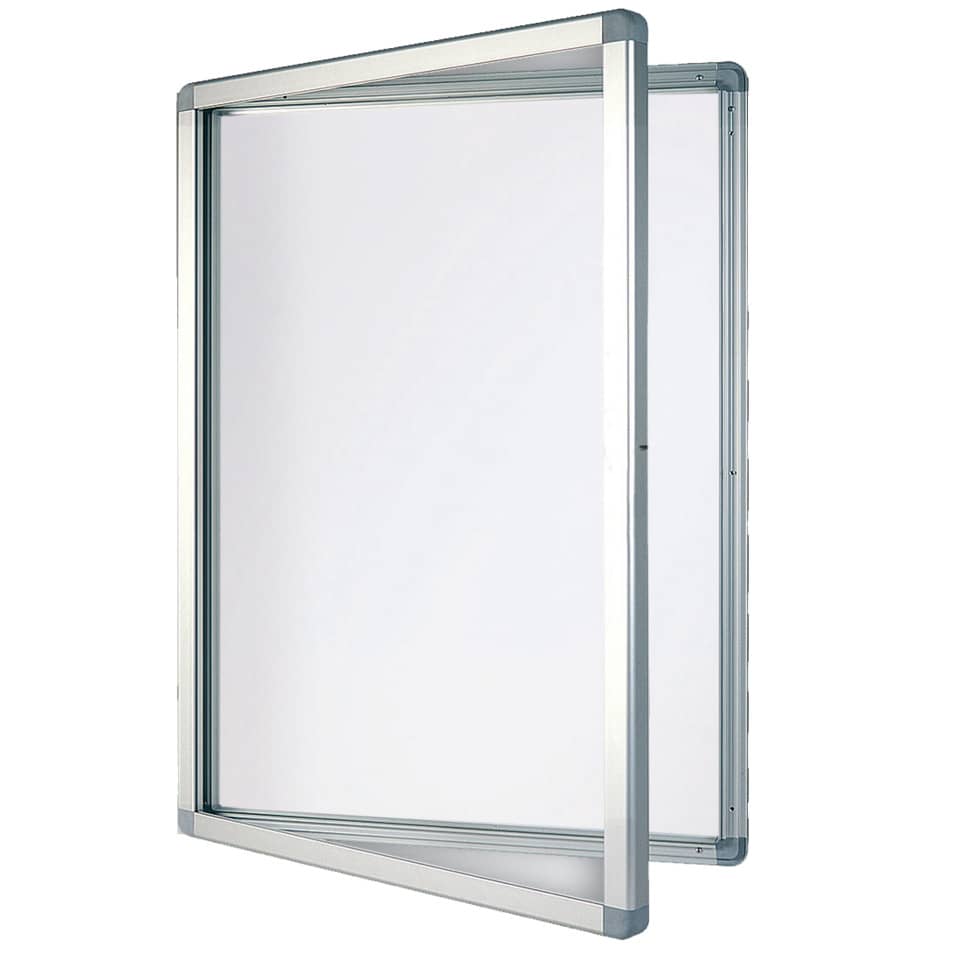 Schaukasten ECO Outdoor - 9x A4, 75 x 101,1 x 4,5 cm, weiß, magnethaftend