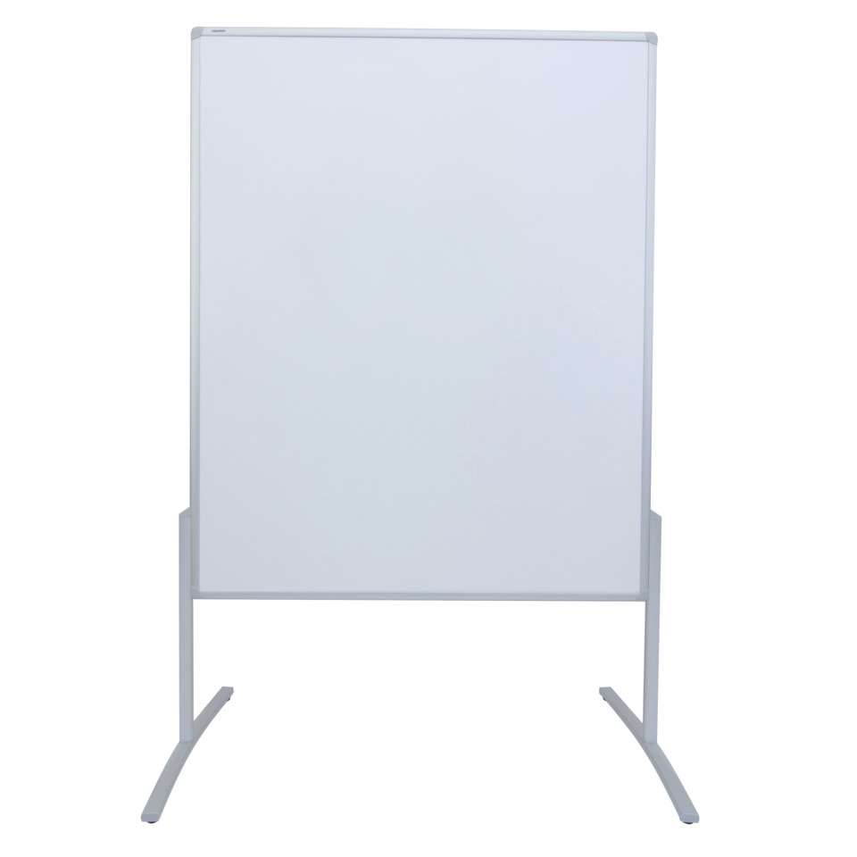 Moderationstafel PRO - 120 x 150 cm, Karton/Karton, weiß