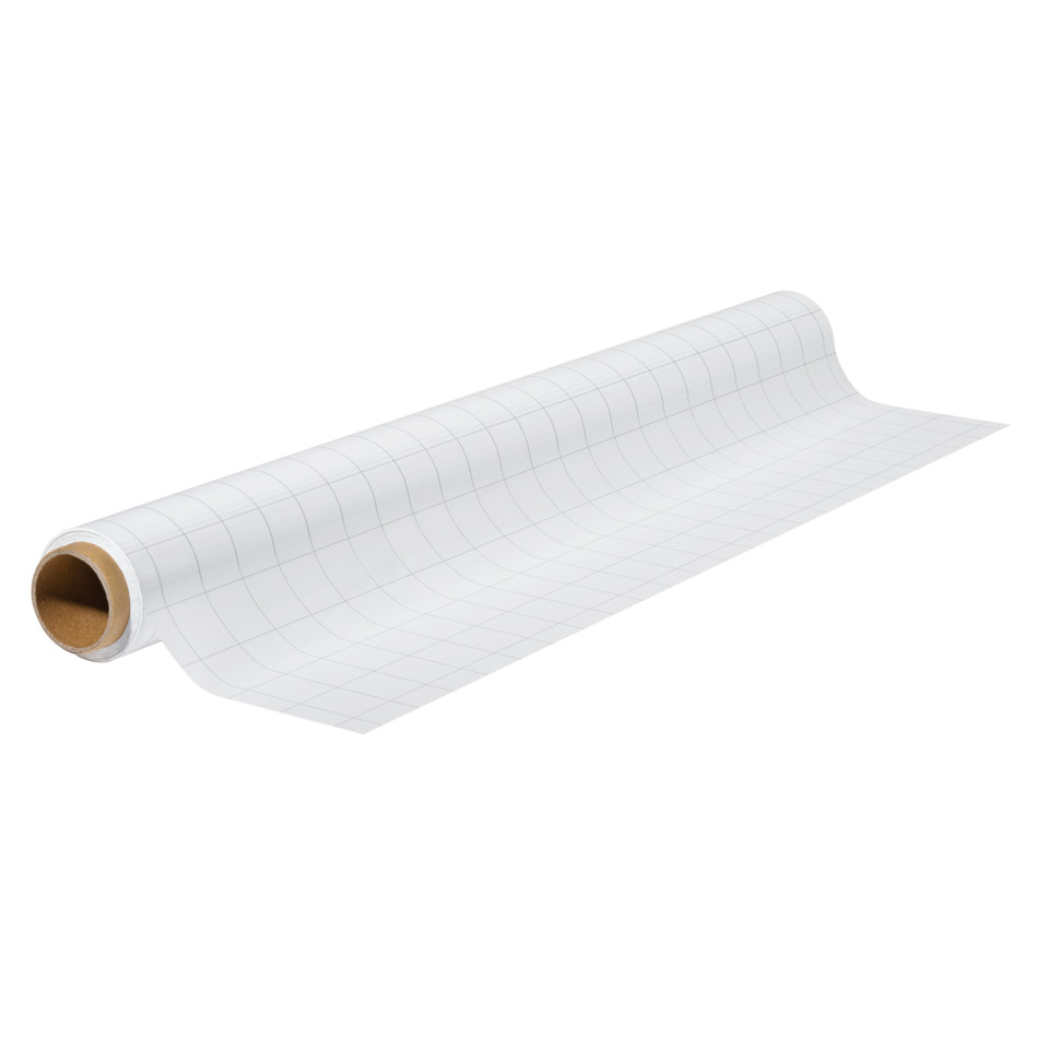 Xtra!Line®Chart Schreibfolie - weiß, kariert, 60x80cm, 25 Blatt gerollt