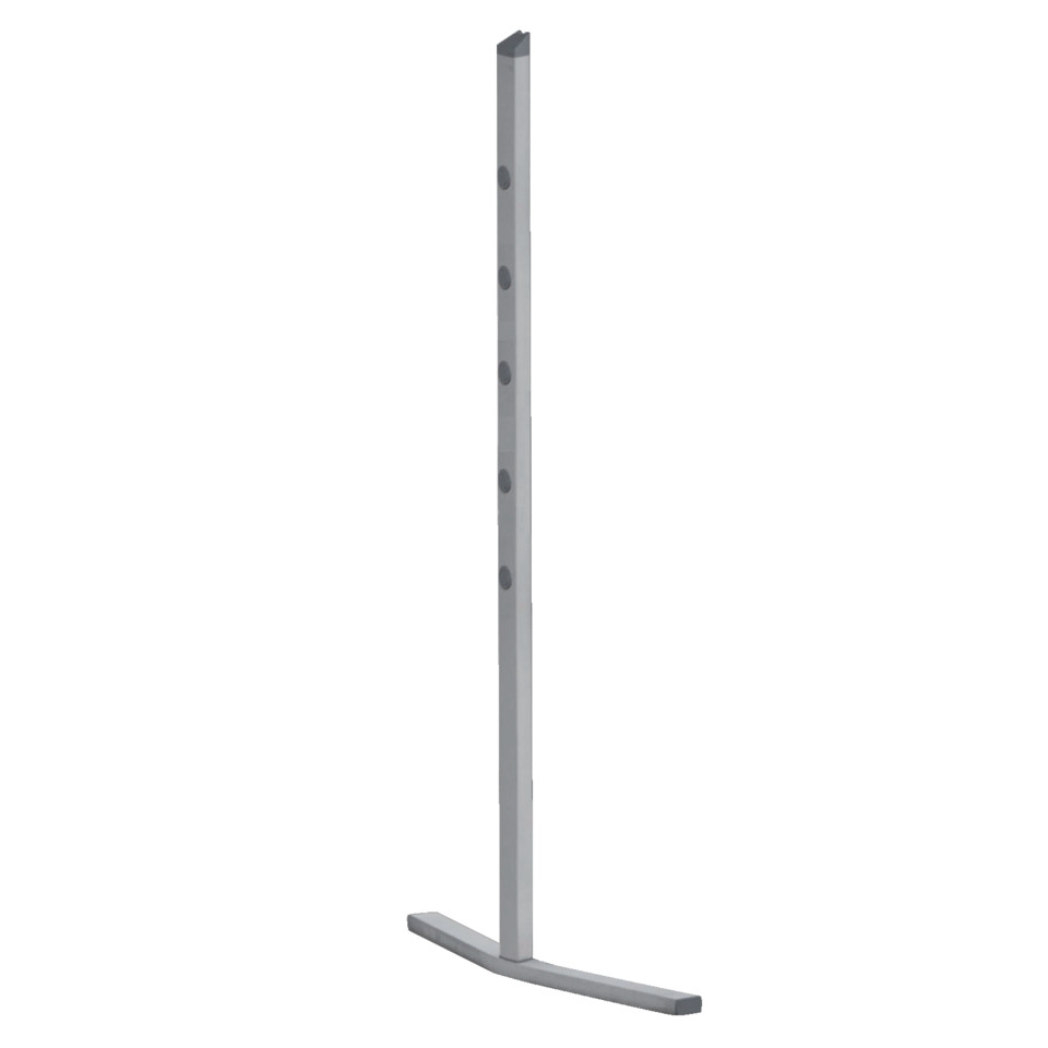Standbeine für für Pro Tafeln - Standardfuß, 4 x 60 cm, höhenverstellbar