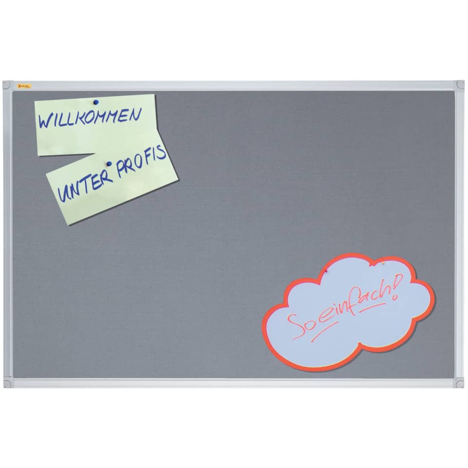 X-tra!Line® Filztafel - 120 x 90 cm, grau