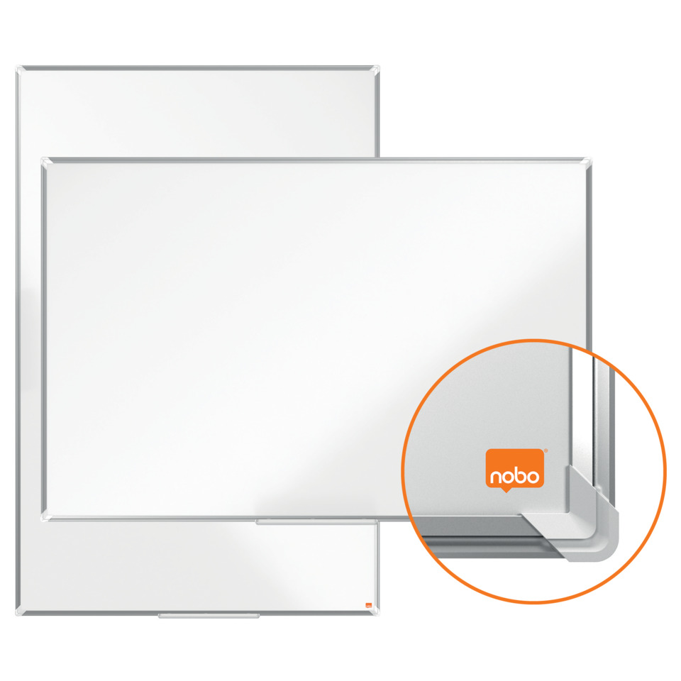 Whiteboardtafel Premium Plus NanoClean - 122 x 69 cm, weiß
