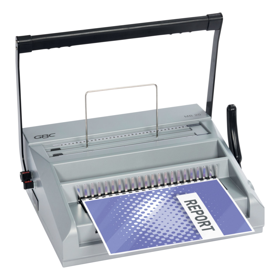 Multibindegerät MultiBind MB20, DIN A4/5, 125/270 Blatt, grau