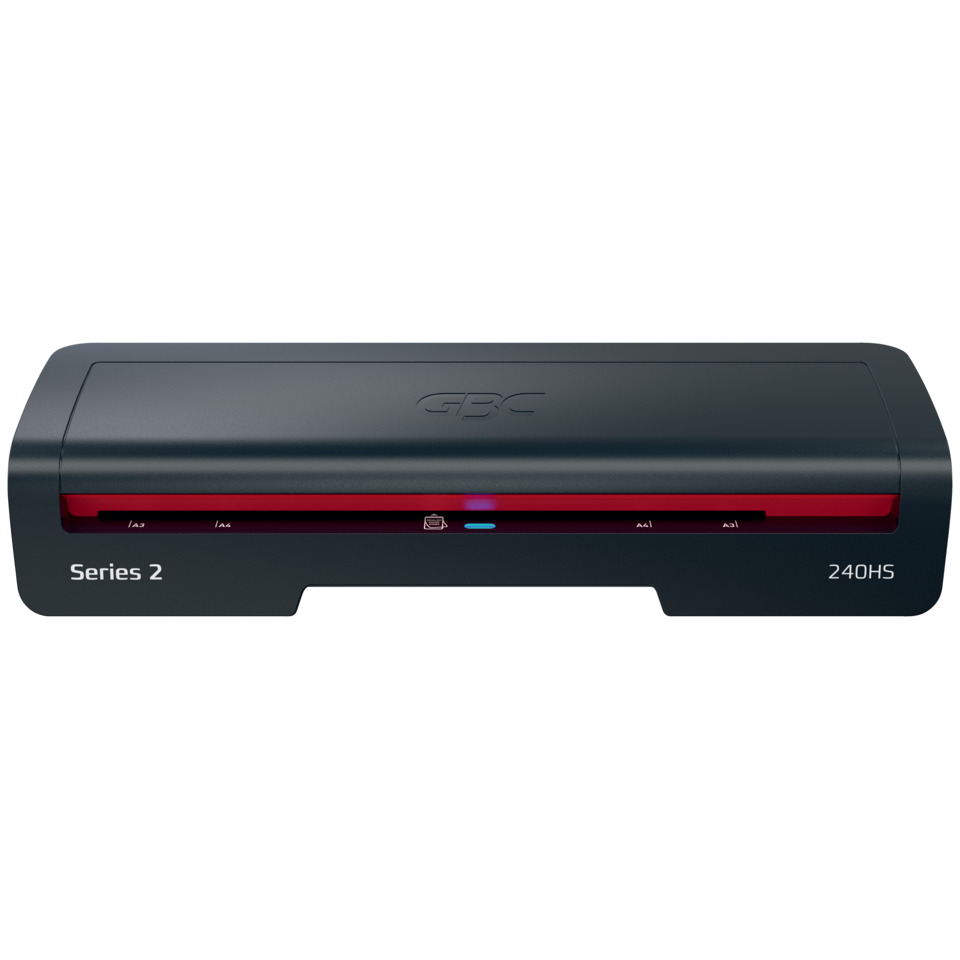 Laminiergerät 240HS, A3, 75-125 Micron, HomeOffice, schwarz/rot