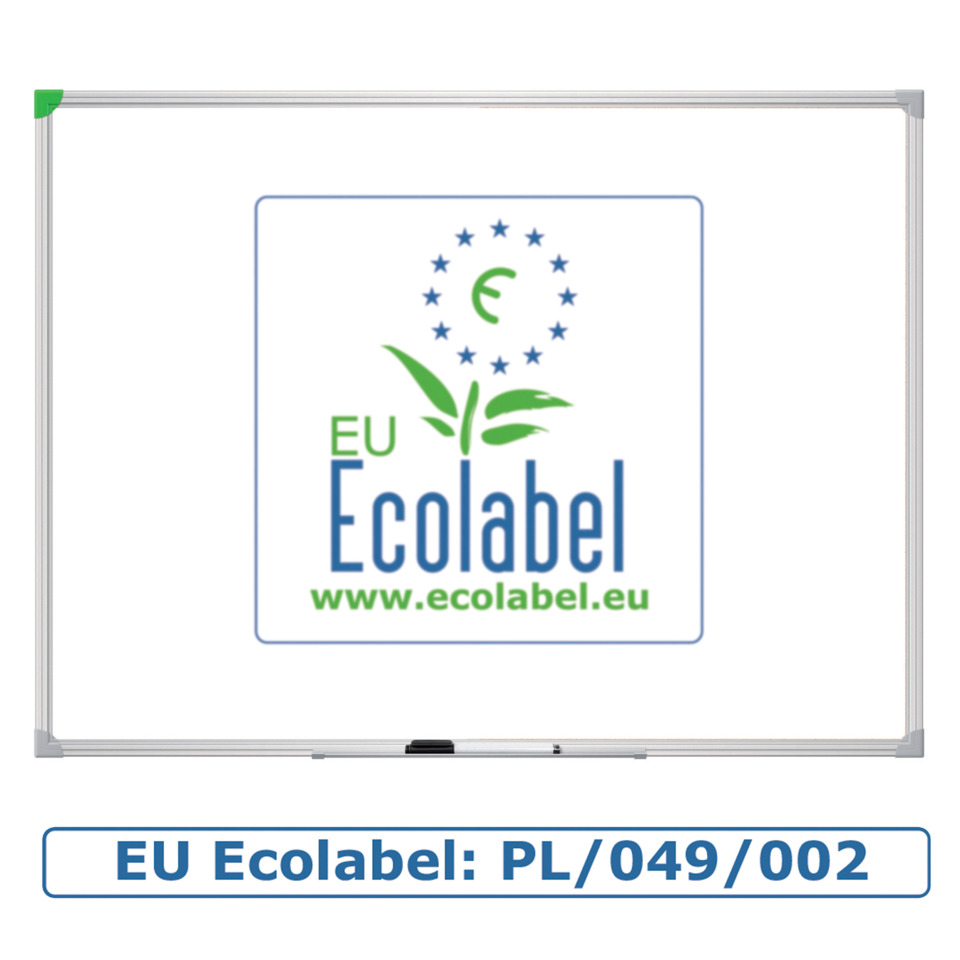 Whiteboard U-Act!Line® Stahl, Aluminiumrahmen, 1200 x 900 mm, weiß