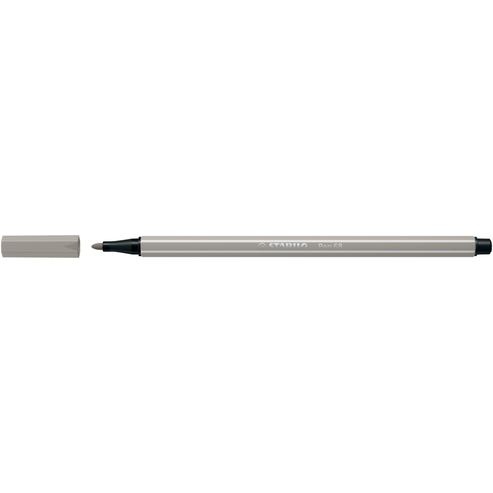 Premium-Filzstift Pen 68 - warmgrau
