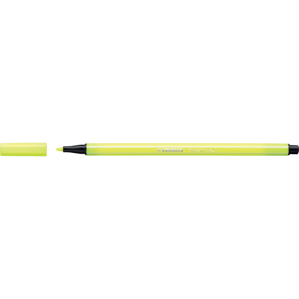 Premium-Filzstift Pen 68 - neongelb