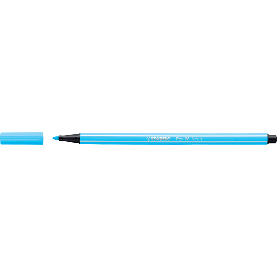 Premium-Filzstift Pen 68 - neonblau
