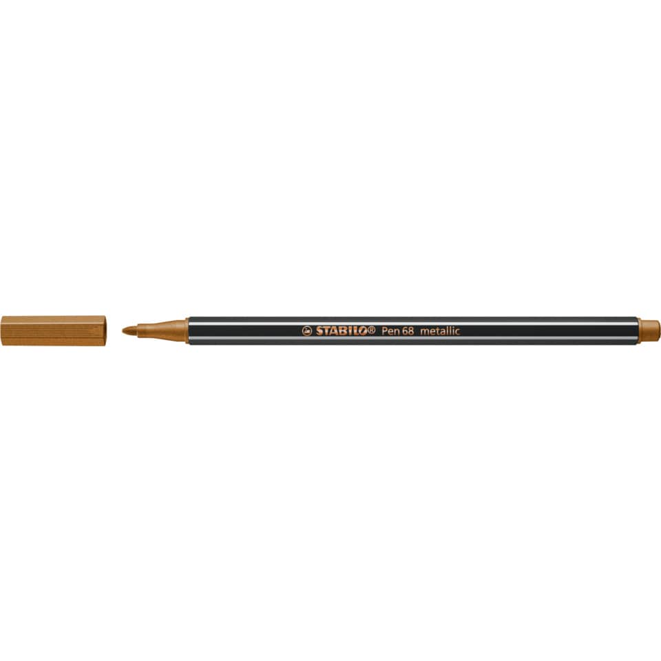 Premium Metallic-Filzstift - Pen 68 metallic - Einzelstift - kupfer